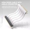 EZDIY-FAB - Montaje vertical de GPU con cable elevador PCIE
