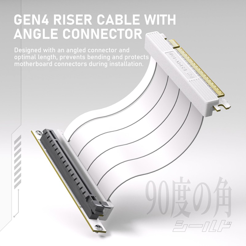 EZDIY-FAB - Montaje vertical de GPU con cable elevador PCIE