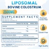 Liposomal Bovine Colostrum Powder Supplement 2500 mg, Higher Absorption Than