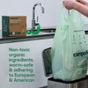 Compostic Home Compostable Trash Bags, 2.99 Gallon Small Kitchen Rubbish