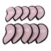 10 PCS Golf Club Head Covers Golf Iron Pole Net