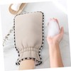 minkissy Bathroom Shower Gloves 3 Pcs Exfoliating Gloves Body Cleaning