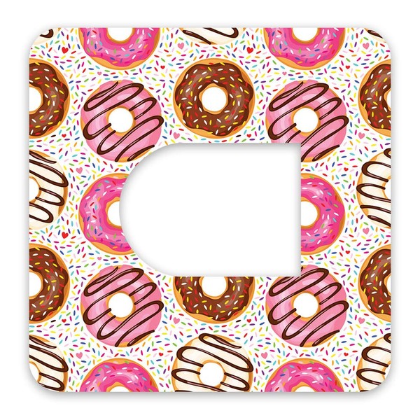 Omnipod Adhesive Patch Precut Donut Design Adhesive Patches with Split Backing, Easy to Apply x 10 Pack