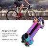 Bicycle Riser Colorful Aluminium Alloy Lightweight Handlebar Tube Stem for
