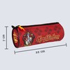 Undercover Gryffindor Pencil Case Round Red HPLR0693