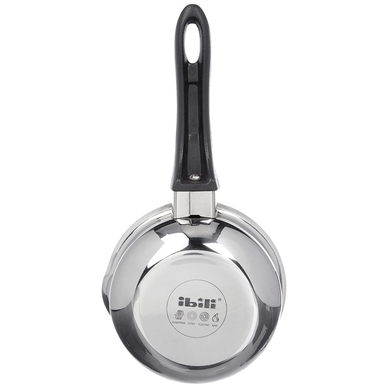 IBILI Saucepan Clásica Belly Shape 10 cm of Stainless Steel/Plastic,