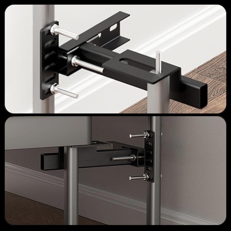 Headboard Brackets，Universal Headboard Bracket，Adjustable Base Headboard Brackets for Bed Frame，Headboard