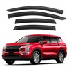 KPY Window Visor Compatible with Mitsubishi Outlander 2022-2024, 4PC Rain