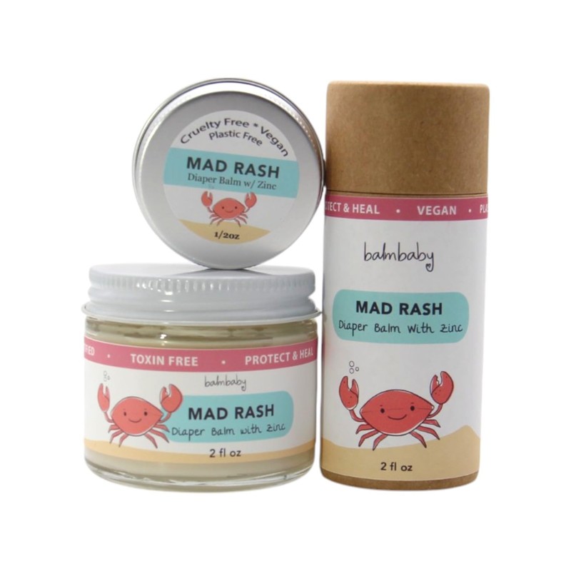Mad Rash Diaper Balm with Zinc by Balm Baby –