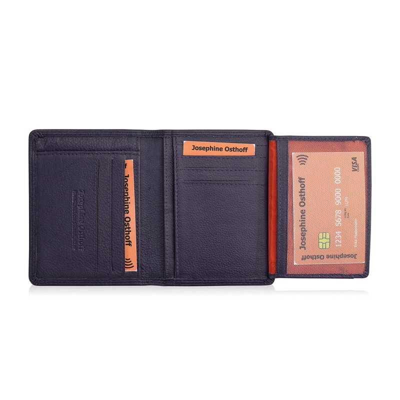 Josephine Osthoff ID Case ID Card Holder Portrait Format Leather