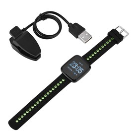 V6 Wireless Bluetooth Smart Wristband Bracelet Multilingual Fitness Monitor Green TPE Band