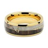 100S JEWELRY Tungsten Ring for Men Women Wedding Band Elk