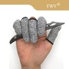 Cut Resistant Finger Cots,Finger Sleeves, Glove Life Extender, Reusable Thumb
