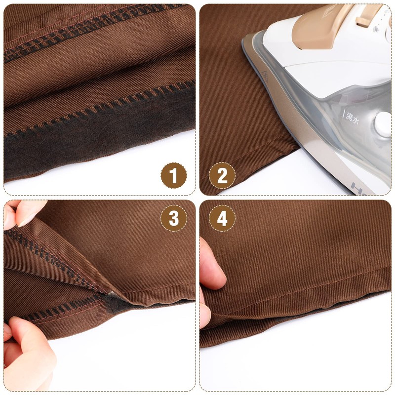 Outus 2 Rolls Hemming Tape Fabric Adhesive Hem Iron on