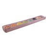 Ceramic Colorful Rainbow 7 Chakra Zone Colors Mandala Flowers Incense
