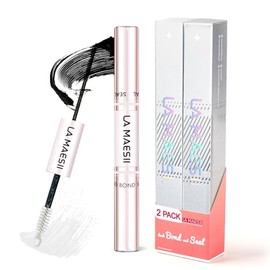 La Maesii Lash Bond y Seal Impermeable, Pegamento de Pestañas En Racimo, Pegamento para Pestañas y Sellado, Fuerte Sujeción 72H para Racimos de Pestañas, Ojos Sensibles Sin Látex Disponible 10 Ml(Paqu