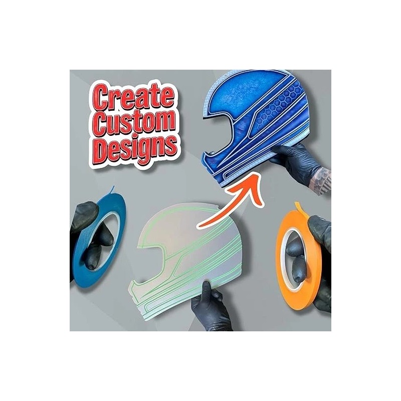 LiME LiNE 1/16" Flexible Vinyl Fineline Masking Tape for Pinstriping