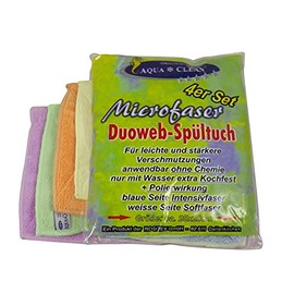 AC Duoweb Microfibre Dish Cloths Set of 4