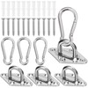 Keadic Eyes Plate Marine Hardware Hooks and Snap Hook with