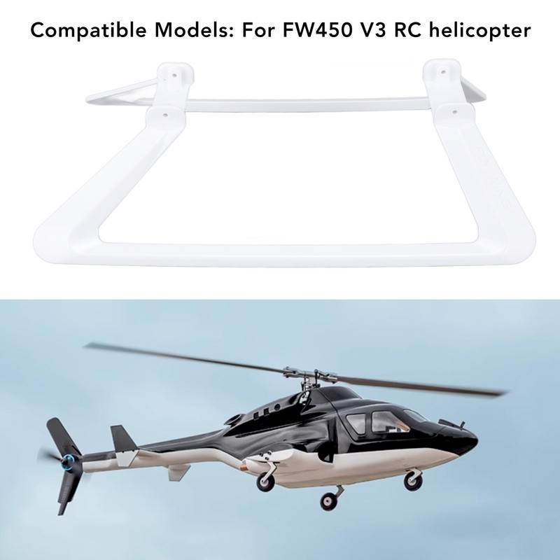 Remote Control Helicopter Landing Skid Plastic Landing Gear for FW450