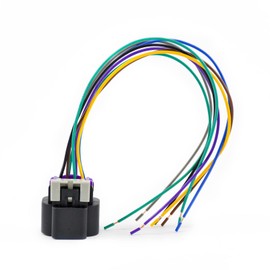 Electronic Throttle Body Harness WPTHB30 Fit for 1997 Newer GM Series Engines with 8 Wire Vortec 4.8 5.3 Connector Pigtail