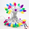 HUGSVIK Easter Lights Battery Operated, 50 LED 17FT Easter Pastel