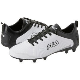 FILA Unisex Adult's Erba Football Boot, White/Black, 9.5 US Women/8 US Men