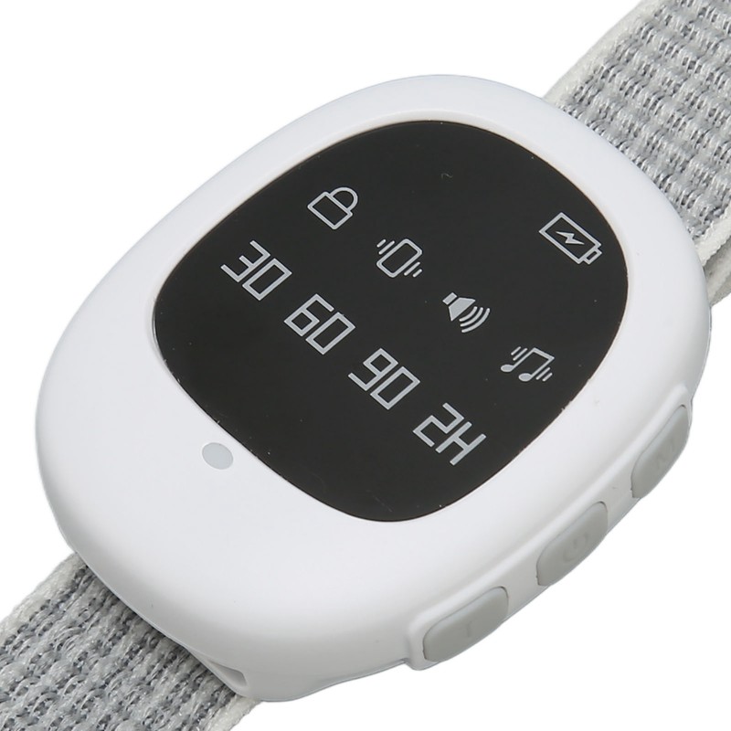 Wireless Bedwetting Alarm 4 Timing Music Vibration Bedwetting Sensor Watch