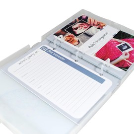 UniKeep Pregnancy Journal and Scrapbook Album with Weekly Journal Pages, Checklists, and 15 Photo Protector Pages