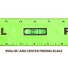 Mayes 10744 Polystyrene Level Ruler 48", Precision Measuring and Leveling