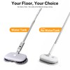 220 RPM Cordless Electric Spin Mop - Lightweight Powerful Cleaner