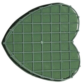 Floral Heart Flower Foam Foam Blocks Heart Shape Green Florist Sponge Floral Bricks Flower Mud for Wedding Floral Arranging Wet Floral Foam Supplies Flower Foam