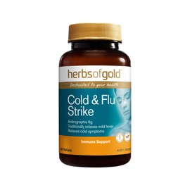 Herbs of Gold Cold and Flu Strike 60 Tablets