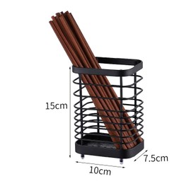 ANHORTS Sink Caddy, Kitchen Sink Organisers, Cutlery Drainer for Kitchen Utensil, Stainless Steel Sink Tidy, Rust Proof Sponge Caddy (Black plus)