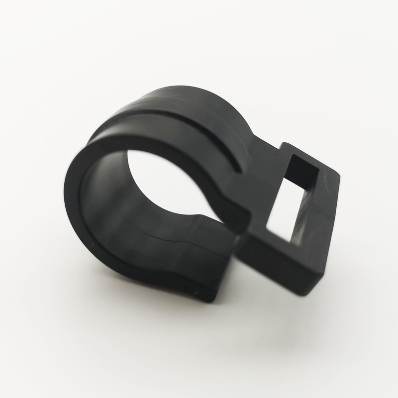 20 x Black Plastic C-Clips for Camping Awning Tent Poles