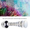0.45X Silver Optical Glass Camera Wide Angle Magnification Additional Lens