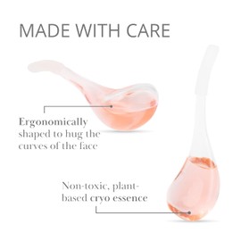 Jenny Patinkin Luxury Ice Globes for Face | 2 Pcs Facial Ice Roller for Face Women | Cooling Skin Care Tool for Facials | Facial Tools to Tighten | Reduce Puffiness & Redness.