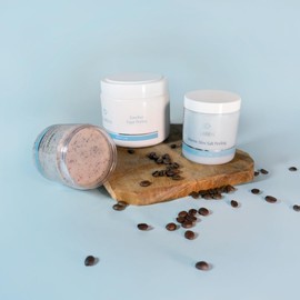 Clarena - Körperpeeling damen mit shea butter - meersalz peeling körper - Dickes und grobes body scrubber 250 ml - exfoliating scrub - körperpeelings & feuchtigkeitspflege - Diamantstaub und Glyzerin