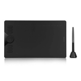 HUION Drawing Tablet HS610 Graphic Tablet with Battery-Free Stylus 8192 Pen P...
