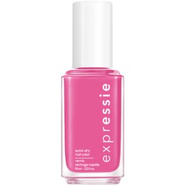Essie expressie, Quick-Dry Nail Polish, 8-Free Vegan, Hot Pink, Trick Clique, 0.33 fl oz