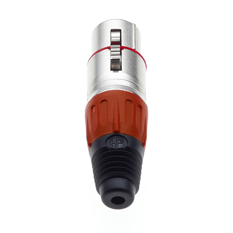Keple 5 Pin XLR Female Red - Female Audio Microphone