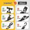 Koalafast 2 Pack Retractable Ratchet Straps Heavy Duty, 1" x