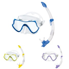 Mares Pure Vision Set Adult Unisex Diving Mask and Snorkel Color: Blue