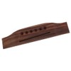 Yibuy 6 String Guitar Bridge Rosewood Acoustic Guitar Bridge 155x36.5mm