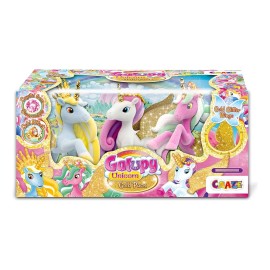 Craze Galupy Paquete Oro De 3 Unicornios