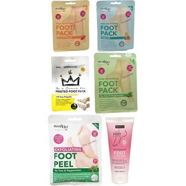 Derma V10 Foot Pack Mask (6 Pack) Deep Moisturising (Bee Propolis)