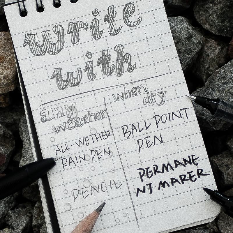 Waterproof Notebook Stone Paper Notebook 3x5 Pocket Notebook Waterproof Notepad