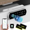 Eseesmart Smart Cabinet Lock, Magnetic Digital Electronic RFID Keyless Bluetooth