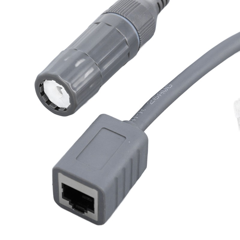 SPX Plug to RJ45 Adapter 1200Mbps Transmission Speed Rectangular Satellite