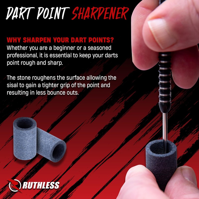 RUTHLESS | Round Point Sharpener | Round Stone | 2